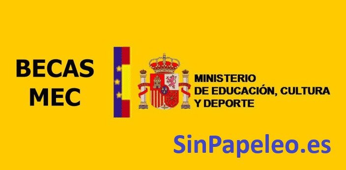 cómo pedir la beca MEC para el curso 2026-2027